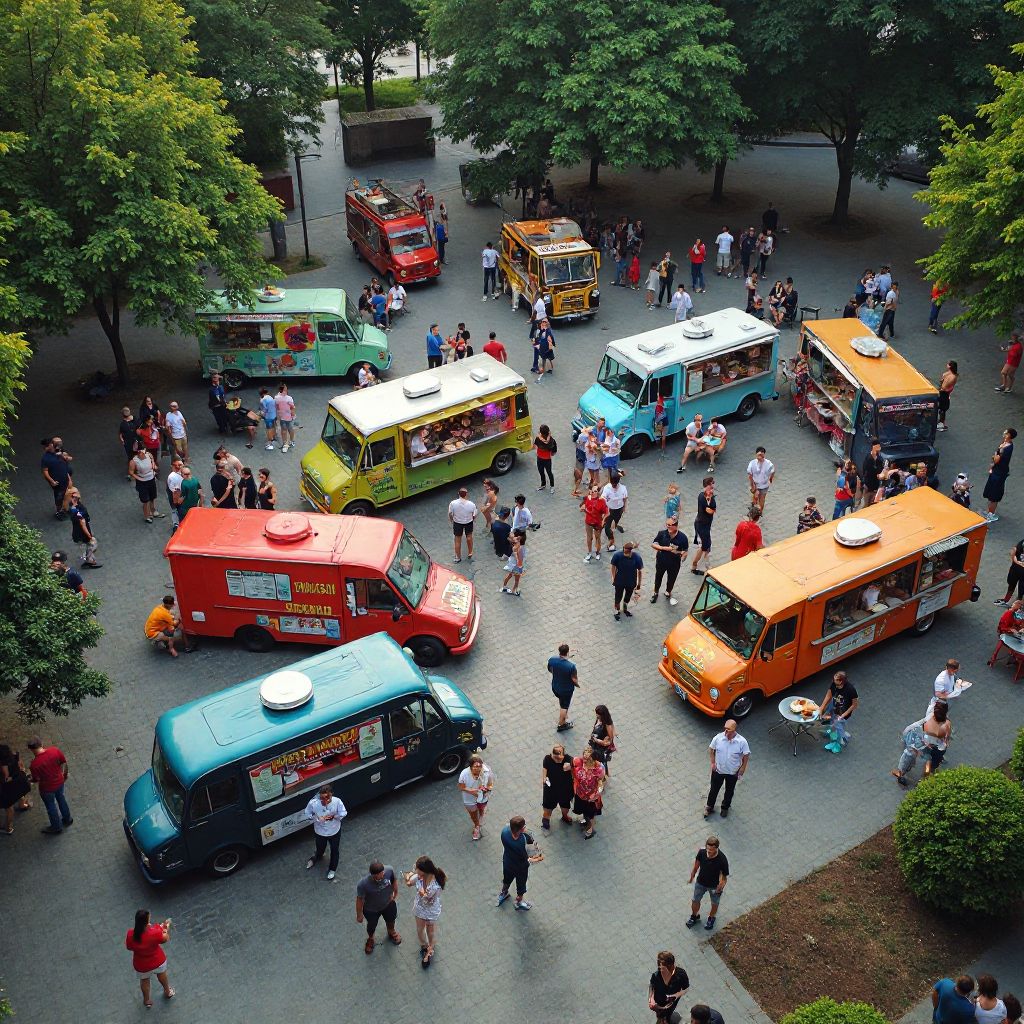 Urban Bites food truck gathering